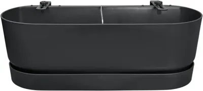 Elho greenville easy balcony 52 cm Living black