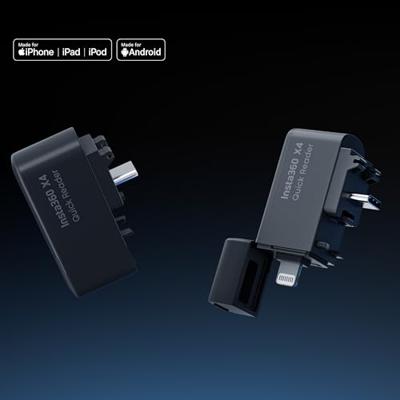 Insta360 CINSBBMB Micro-SD-kaartlezer Insta360 X4