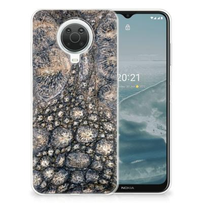 Nokia G20 | G10 | TPU Hoesje | Krokodillenprint