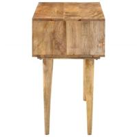 Bureau met lades 110x47x76 cm massief mangohout - thumbnail