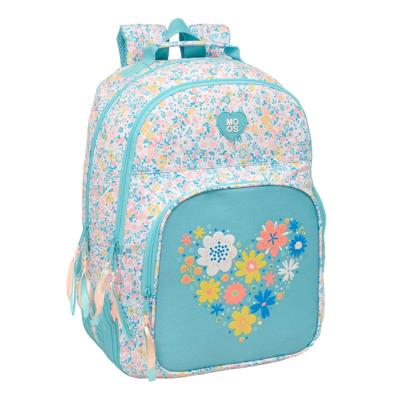 Schoolrugzak Moos Fiori Multicolour 32 x 42 x 15 cm
