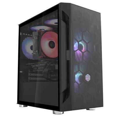Silverstone FARA H1M Micro Tower Zwart