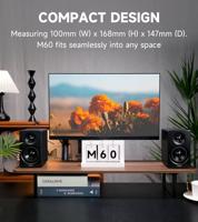 Edifier M60 PC speaker Zwart - thumbnail