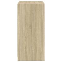 Kledingkast 48x41x102 cm bewerkt hout sonoma eikenkleurig - thumbnail