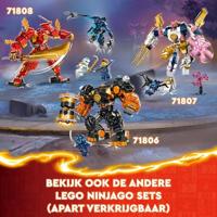 Lego Ninjago 71808 Kais Elementaire Vuurmecha - thumbnail