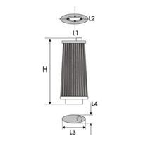 Luchtfilter Green Filters G491614 - thumbnail