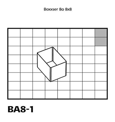 Raaco Inzetbakje 80 BA8-1, (8st.) op tray - 136501 - 136501 - thumbnail