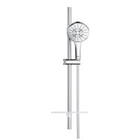 GROHE Rainshower SmartActive 130 Glijstangset - 60cm - ronde handdouche - 3 straalsoorten - gladde doucheslang - met zeepschaal - chroom 26575000 - thumbnail