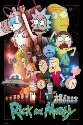 Poster Rick and Morty - Wars 61x91,5cm