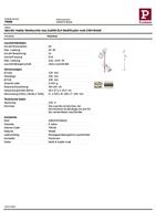Paulmann Neordic Haldar 79660 Staande lamp LED E14 40 W Wit, Koper (mat) - thumbnail