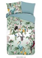 Good Morning Dekbedovertrek "kraanvogel" - Multi - (140x200/220 cm) - Katoen - thumbnail