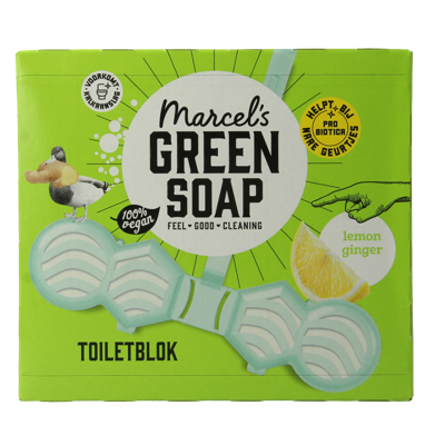Marcel's Green Soap Toiletblok - citroen & gember