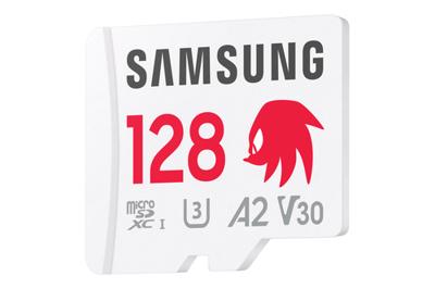 Samsung Sonic the Hedgehog PRO Plus microSD Card 128GB Micro SD-kaart Grijs - thumbnail
