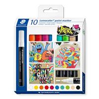 Staedtler Lumocolor paintmarker, set van 10 - thumbnail