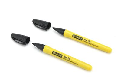 Stanley 0-47-316 Markeerstift Fijne Tip Zwart Stanley 0-47-316 Markeerstift Fijne Tip Zwart