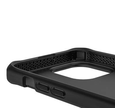 Hülle für iPhone 15–14, einfarbig, Schwarz