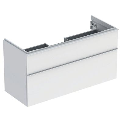 Geberit iCon wastafelonderkast 2 lade 118x47,6 cm, mat wit