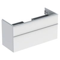 Geberit iCon wastafelonderkast 2 lade 118x47,6 cm, mat wit - thumbnail