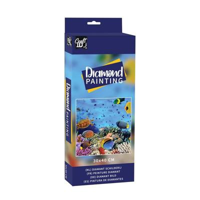 Diamond painting onderwaterwereld 30x40