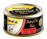 Gimcat Shinycat Filet Tonijn&Zalm 70gr - thumbnail
