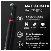 Oral-B Pro 3 3500 black 075991 Elektrische tandenborstel Roterend / oscillerend / pulserend Zwart - thumbnail
