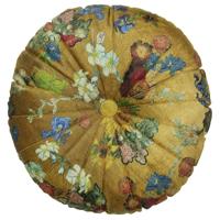 Beddinghouse Van Gogh Museum Carré Fleuri Sierkussen Gold (Ø 40 cm) - thumbnail