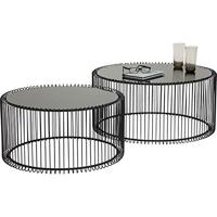 Kare Design Wire Salontafel - Set Van 2 - Zwart - thumbnail