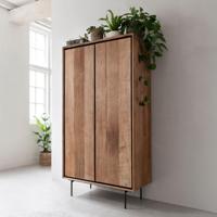 DTP Home Opbergkast 'Metropole' Teakhout, 180 x 90cm - thumbnail