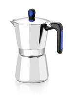 Percolator Monix M860009 Staal Aluminium 9 Kopjes - thumbnail