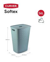 Curver Softex wasbox + deksel Blauwgroen - thumbnail