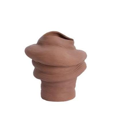 Light & Living Vaas 'Luzz' Keramiek, kleur Mat Terra