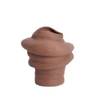 Light & Living Vaas 'Luzz' Keramiek, kleur Mat Terra - thumbnail