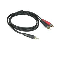 KLOTZ AIS GmbH AY7-0200 audio kabel 2 m 3.5mm 2 x RCA Zwart - thumbnail