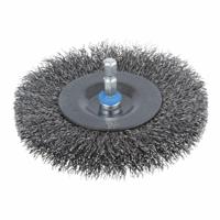 Wolfcraft Draadborstel | 6-kant schacht | Ø100 x 16mm | 1 stuk - 2103000 - thumbnail