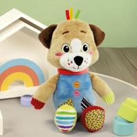 Clementoni baby mijn eerste dierenknuffel - hond - thumbnail