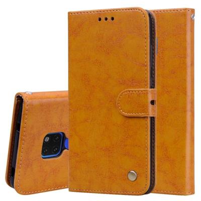 Business stijl olie Wax textuur horizontale Flip lederen case voor Huawei mate 20 met houder & kaartsleuven & portemonnee (bruin) Business stijl olie Wax textuur horizontale Flip lederen case voor Huawei mate 20 met houder & kaartsleuven & portemonnee (bruin)