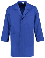 Bestex Stofjas drukkers katoen korenblauw m - thumbnail