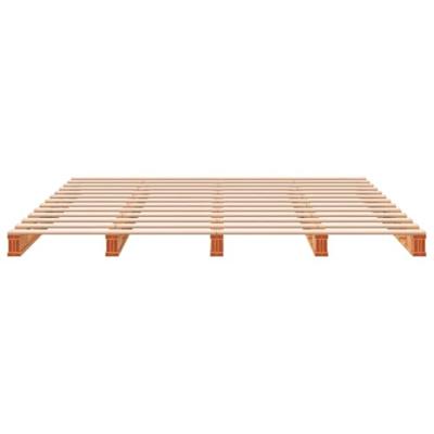 Palletbed massief grenenhout wasbruin 180x200 cm Palletbed massief grenenhout wasbruin 180x200 cm