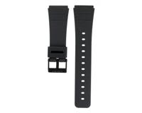 Horlogeband Casio CMD-40-1UZT / CMD-40B-1UZT / DBC-30-1UZ / 70378364 Kunststof/Plastic Zwart 22mm - thumbnail