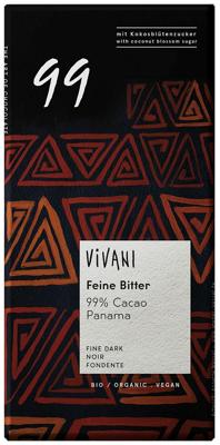 Pure chocolade delicaat 99% Panama - 80 gram