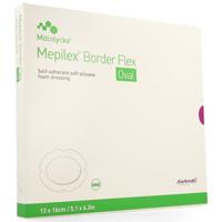 Mepilex Border Flex Oval Verb 13x16cm 5 583300 - thumbnail