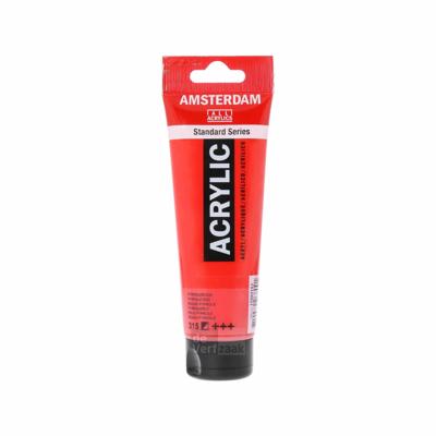 Royal Talens Amsterdam Acrylverf 120 ml - Pyrrolerood 315