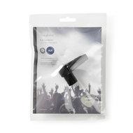 XLR-Connector | XLR 3-pins male haaks | Zwart - thumbnail