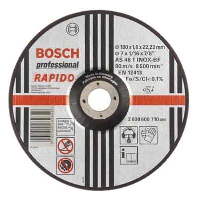 Bosch Accessoires Doorslijpschijven Rapido Standard | 180 mm | Per 1 | 2608600710 - 2608600710