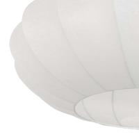 Steinhauer HanglampSparkled Light zwart met witte kap - 3809ZW - thumbnail