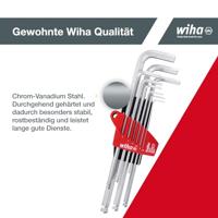 Wiha 369S9 Inbus Haakse schroevendraaierset 1.5 mm, 2 mm, 2.5 mm, 3 mm, 4 mm, 5 mm, 6 mm, 8 mm, 10 mm 9-delig - thumbnail