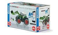 Siku Control op afstand bestuurbare Fendt 933 Vario tractor met voorlader en Bluetooth App besturing - thumbnail