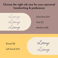 Kalligrafiepen Lamy Safari 016M Rood Blauw - thumbnail