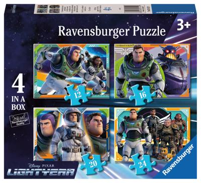 Ravensburger puzzel Disney pixar lightyear 12-16-20-24 stukjes