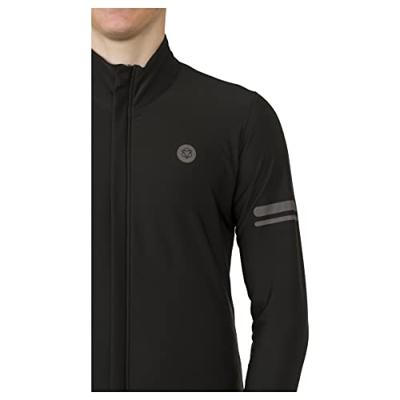 AGU Rain Jersey Fietsshirt Lange Mouwen Performance Heren - Zwart - M